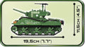 COBI World War II SHERMAN M4A3E2 (720 Pieces)