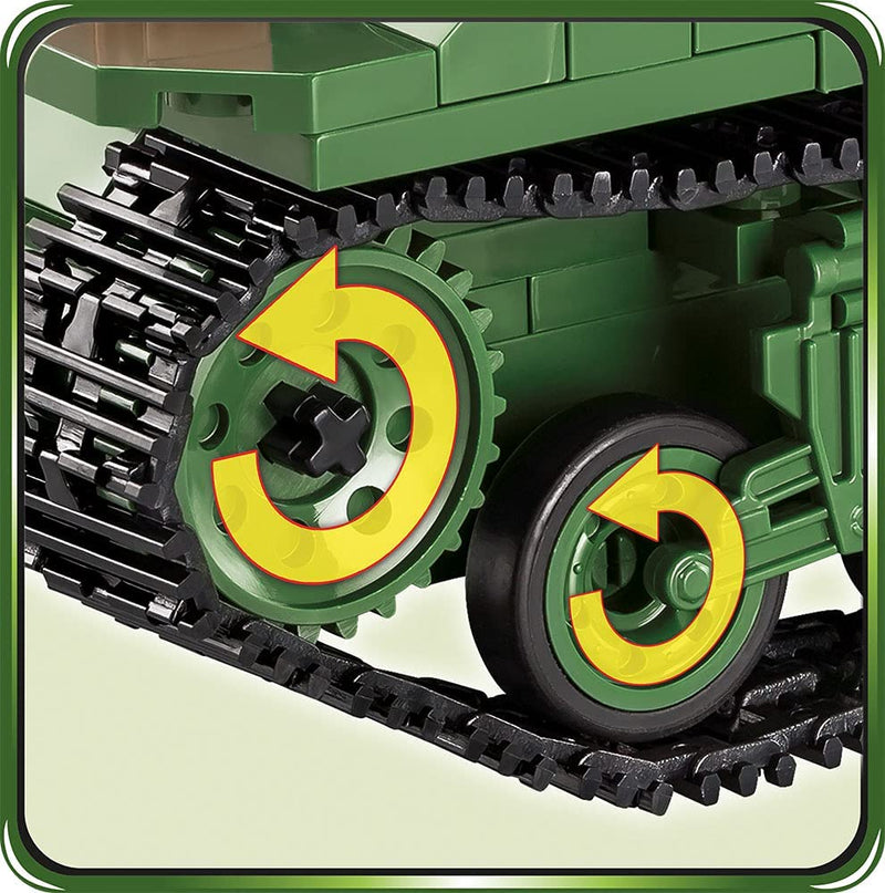 COBI World War II SHERMAN M4A3E2 (720 Pieces)