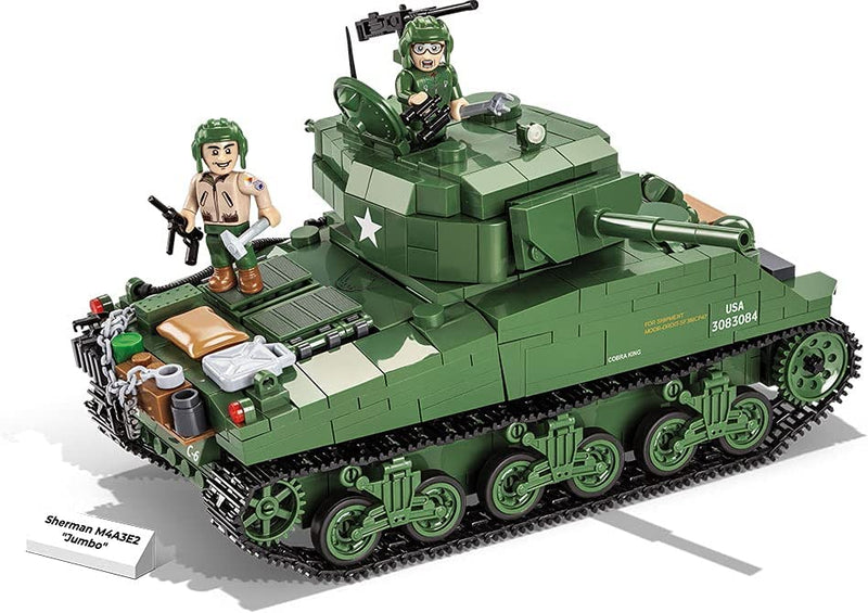 COBI World War II SHERMAN M4A3E2 (720 Pieces)