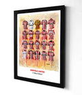 Sheffield United FC Shirts A3 collectible from Terry Kneeshaw Art
