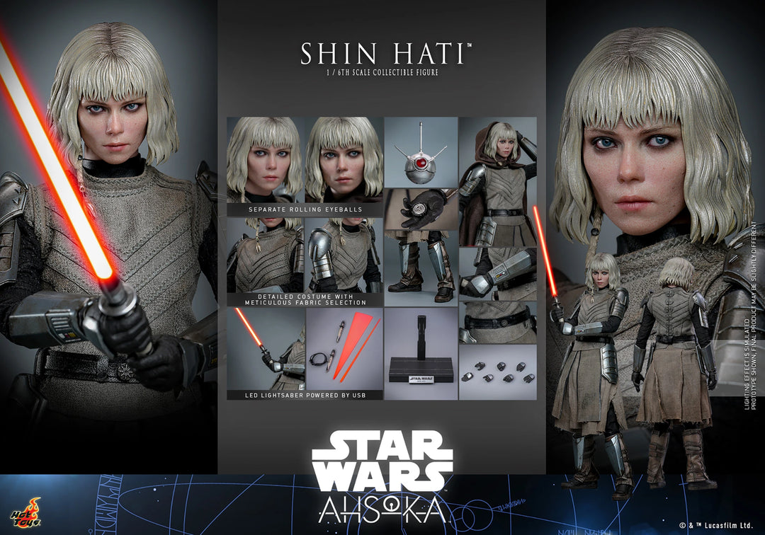 Hot Toys Star Wars Ahsoka Series Shin Hati 1/6th Scale Figure