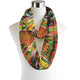 Penny Banger Colourful Rave - Infinity Scarf - Chiffon