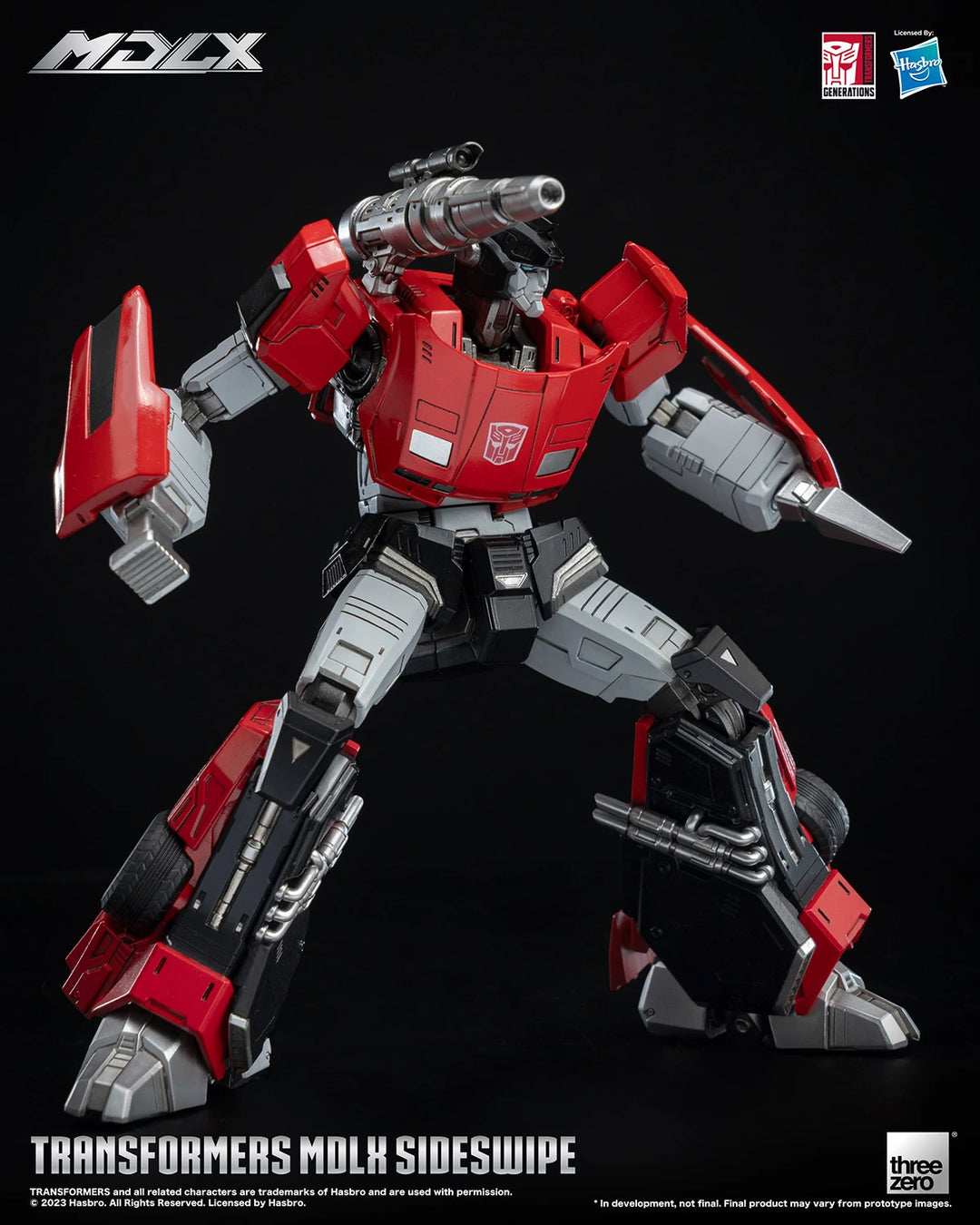 Threezero Transformers MDLX Sideswipe Figure