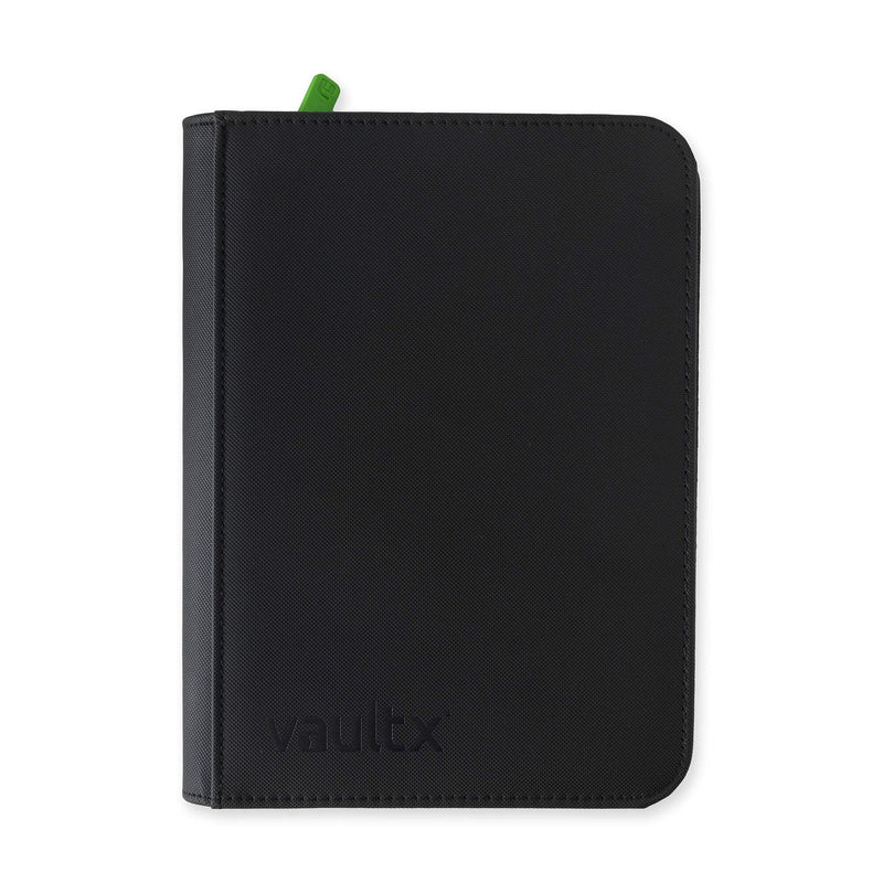 Vault X 4-Pocket Exo-Tec Zip Binder, side angle