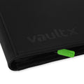 Vault X 12-Pocket Exo-Tec Zip Binder, close-up detail
