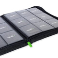 Custom Vault X 9-Pocket Exo-Tec Zip Binder, in display