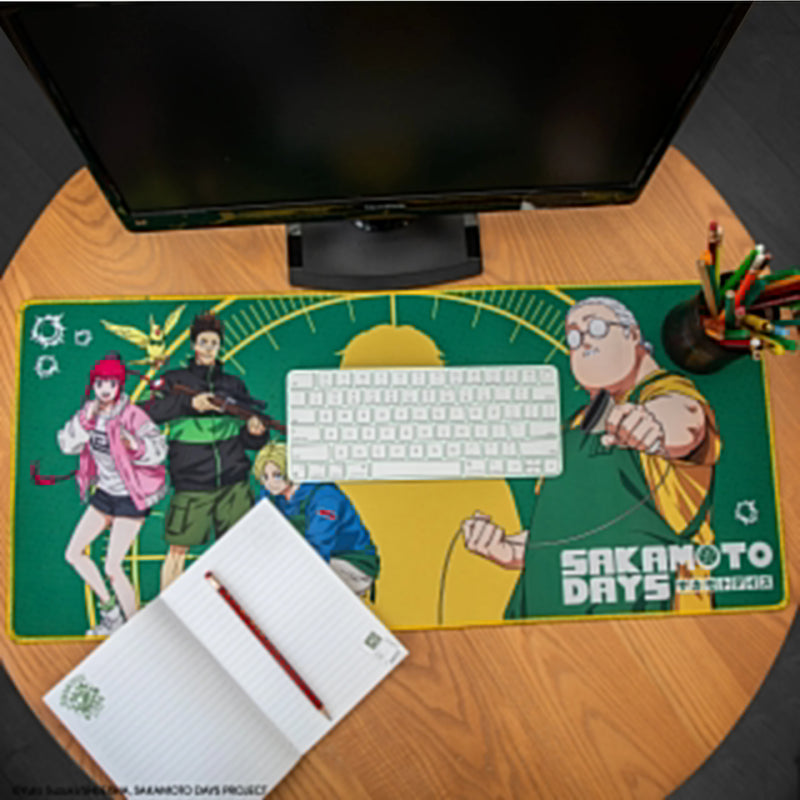 Sakamoto Days Sidekick Club Desk Mat