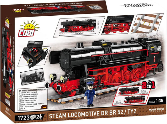 Cobi Historical Trains Steam Locomotive DRB 52 (1,723 Pieces) - Image 2