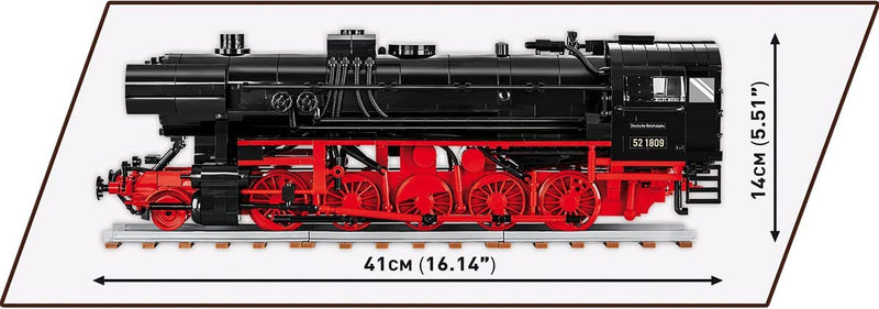 Cobi Historical Trains Steam Locomotive DRB 52 (1,723 Pieces) - Image 3