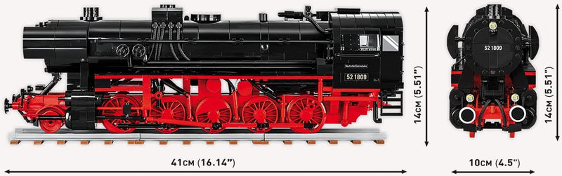 Cobi Historical Trains Steam Locomotive DRB 52 (1,723 Pieces) - Image 5