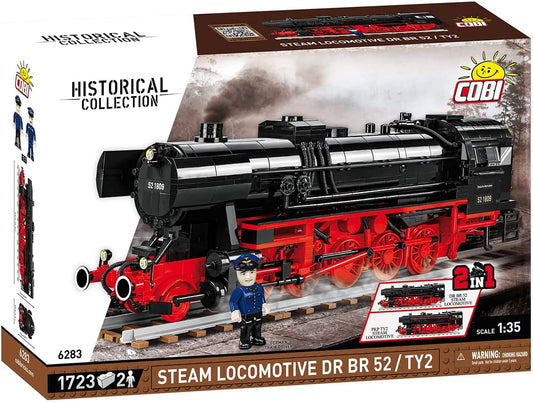 Cobi Historical Trains Steam Locomotive DRB 52 (1,723 Pieces)