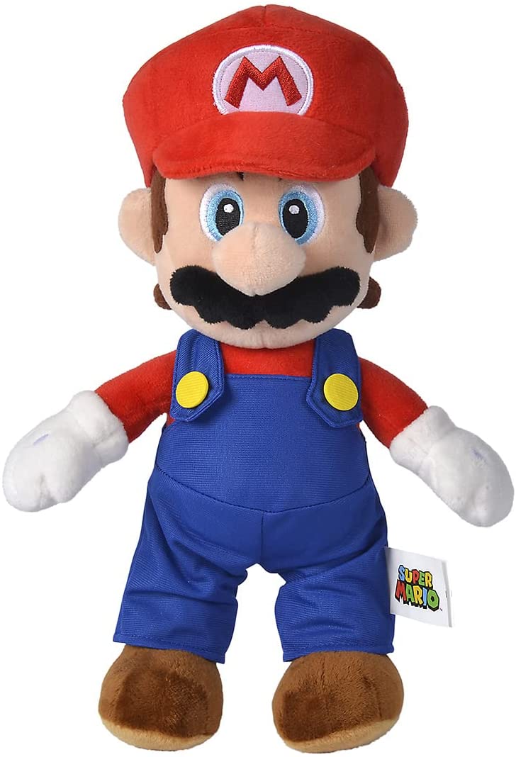Super Mario Mario Plush, 30Cm