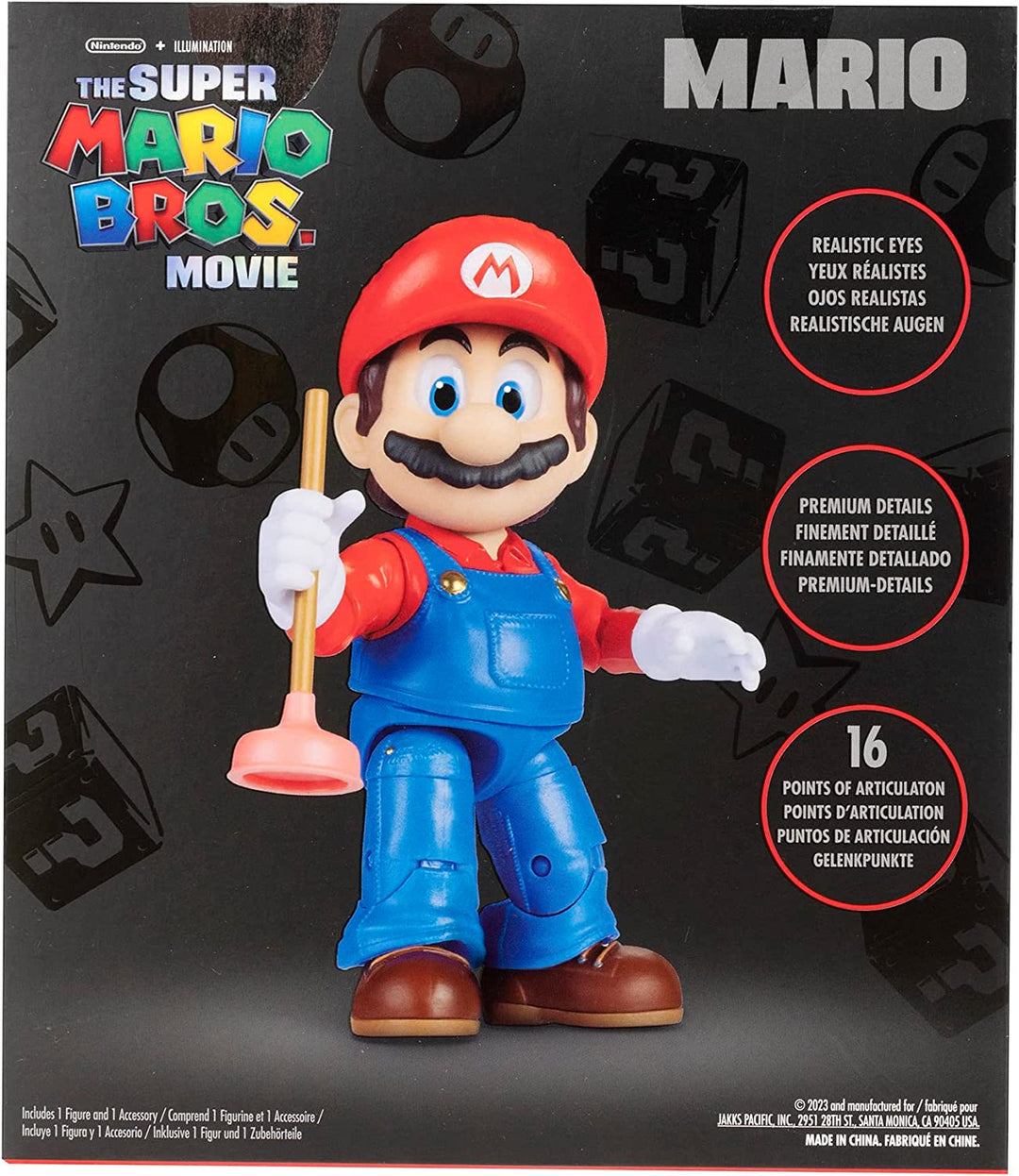 Super Mario Bros 5" Mario  Figure