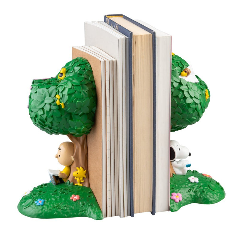 Snoopy Bookends Hand-Painted Resin Two-Piece Set