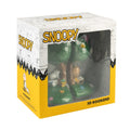 Snoopy Bookends Hand-Painted Resin Two-Piece Set side angle