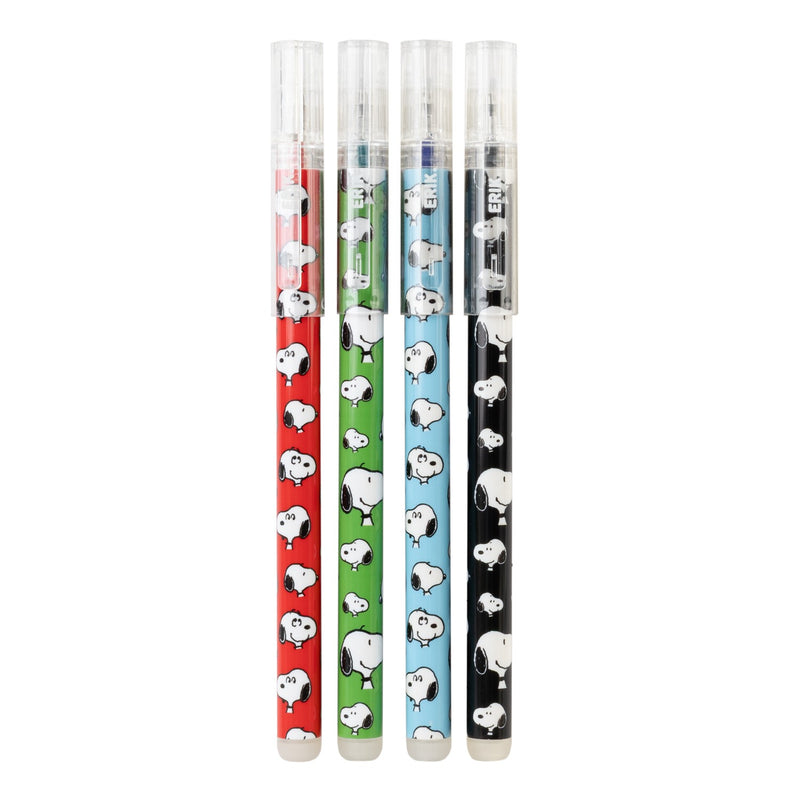 Snoopy Erasable Pen Set of 4 Colours in Window Box