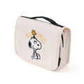 Snoopy Hanging Toiletry Bag with Hook and 3 Compartments