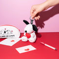 Snoopy Love Season Keychain close up detail