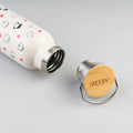 Snoopy Love Season Metal Water Bottle 500ml with Handle side angle