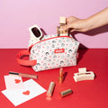 Snoopy Love Season Toiletry Bag design detail