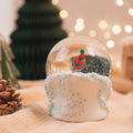 Snoopy Snow Globe Hand-Painted Resin and Glass design detail