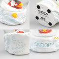 Snoopy Snow Globe Hand-Painted Resin and Glass side angle