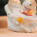 Snoopy Snow Globe Hand-Painted Resin and Glass packaging view