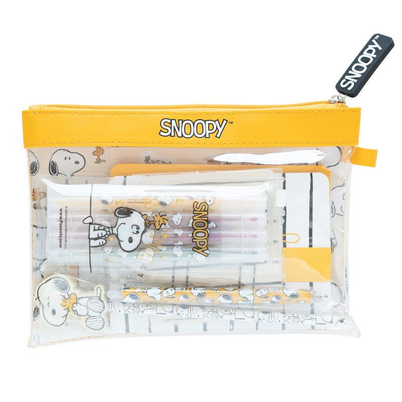Snoopy Stationery Set with A6 Notebooks and Pencil Case alternate view