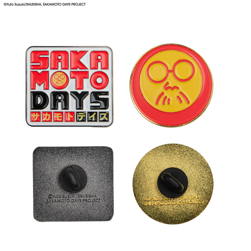 Sakamoto Days Store Adverts Enamel Pin Set