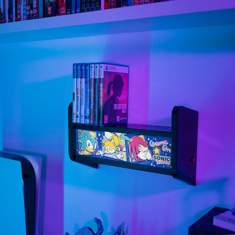 Sonic The Hedgehog Arcade Lamp design detail