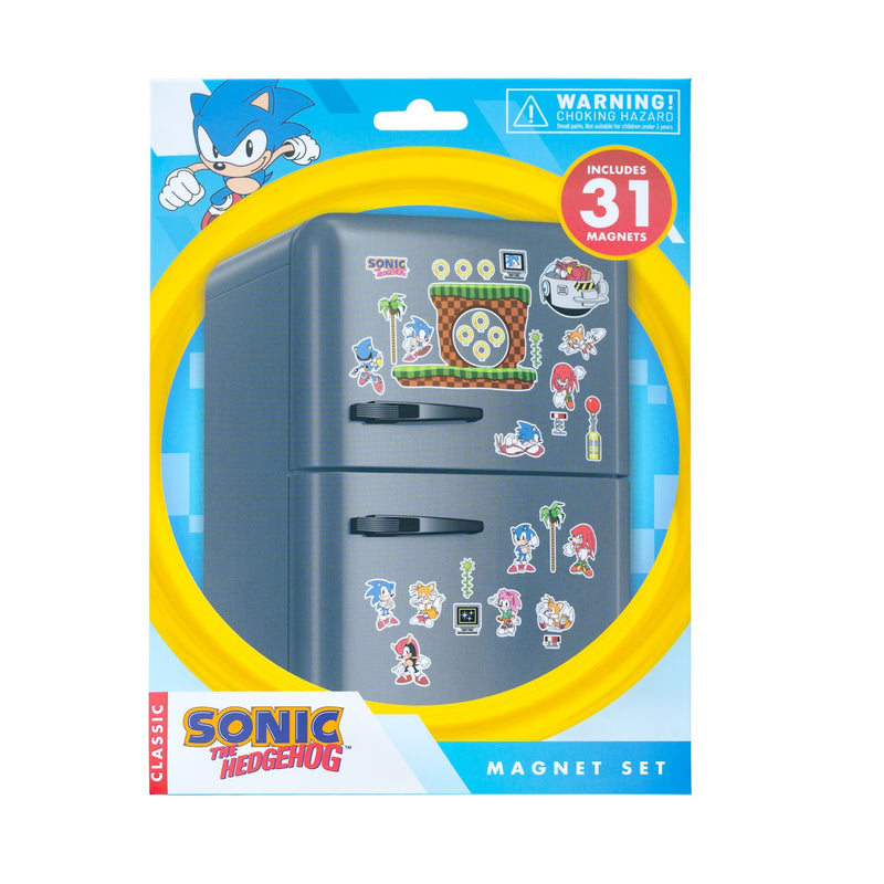 Sonic the Hedgehog Die-Cut Magnet Set