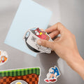 Sonic the Hedgehog Die-Cut Magnet Set design detail