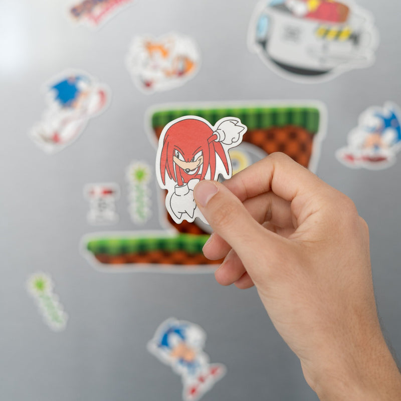 Sonic the Hedgehog Die-Cut Magnet Set packaging view