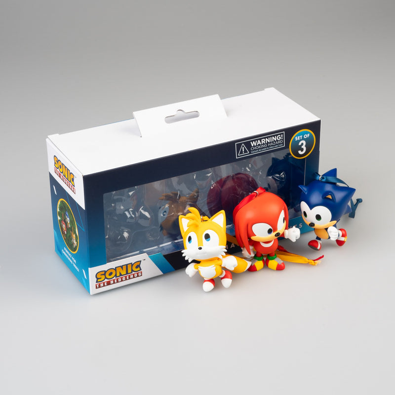 Sonic Set of 3 Christmas Ornaments alternate view