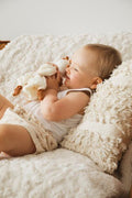 Sophie la girafe® - Comforter with Soother Holder, side angle
