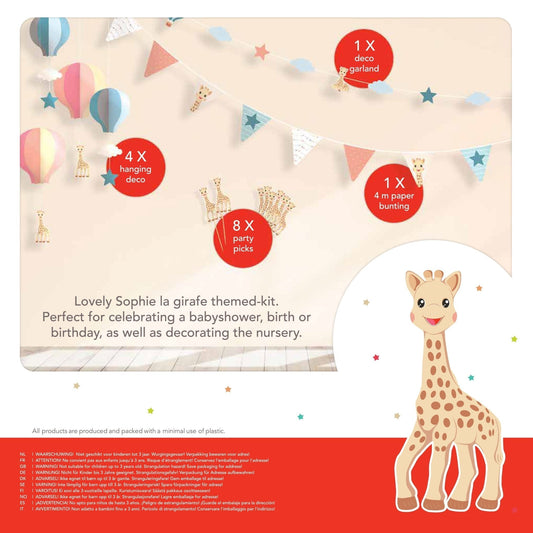 Sophie la girafe® - Nursery / Party Decoration Kit, alternate view