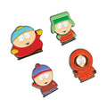 South Park Set of 4 Enamel Pin Badges 5 x 5 cm