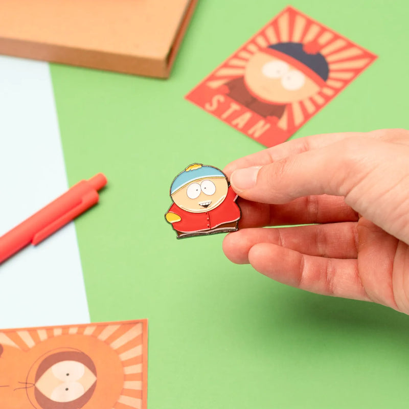 South Park Set of 4 Enamel Pin Badges 5 x 5 cm close up detail