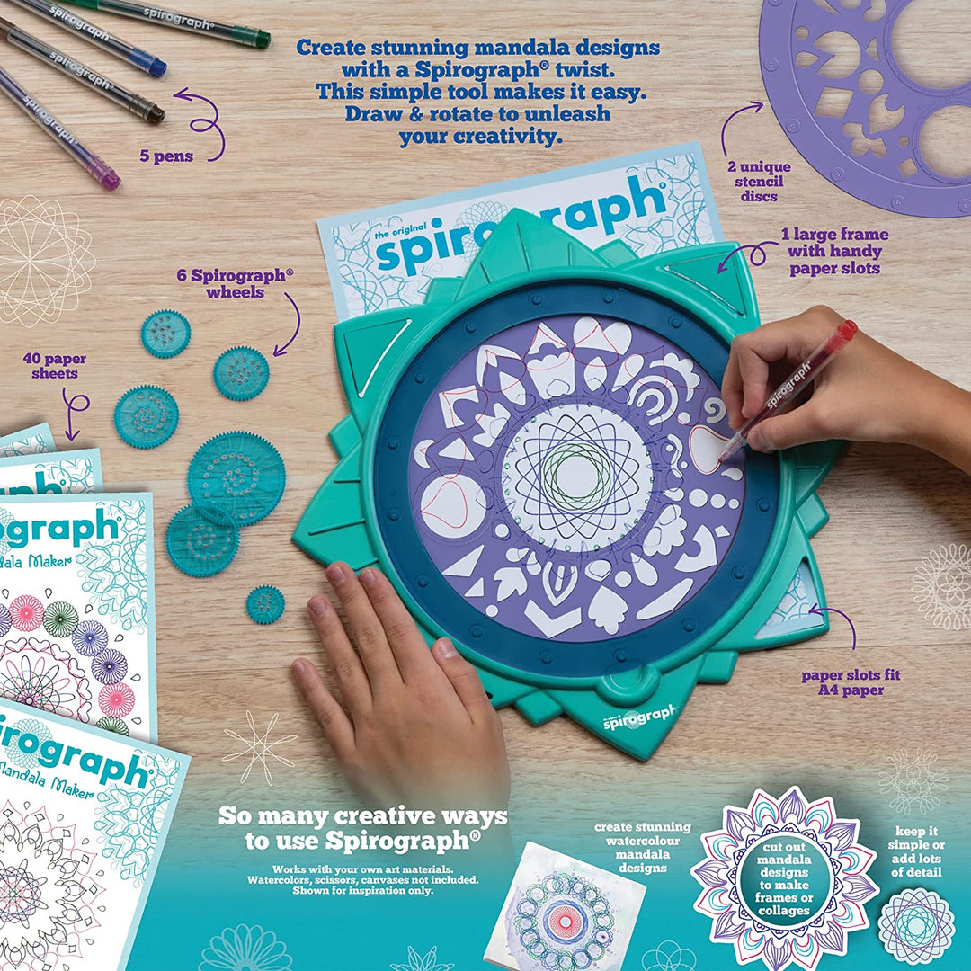 Spirograph Mandala Patterns