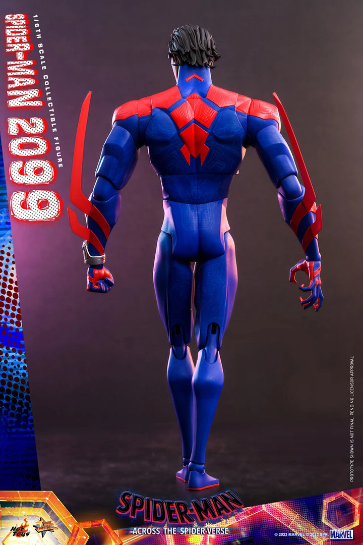 Hot Toys Spider-Man Across The Spider-Verse Spider-Man 2099 1/6th Scale  Figure