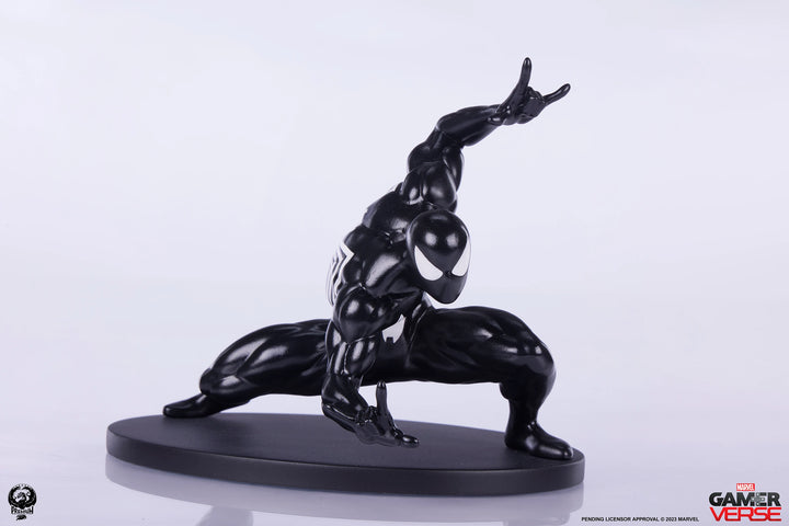 Spider-Man Marvel Gamerverse Classics Spider-Man (Black Suit Edition) 1/10 Scale Statue