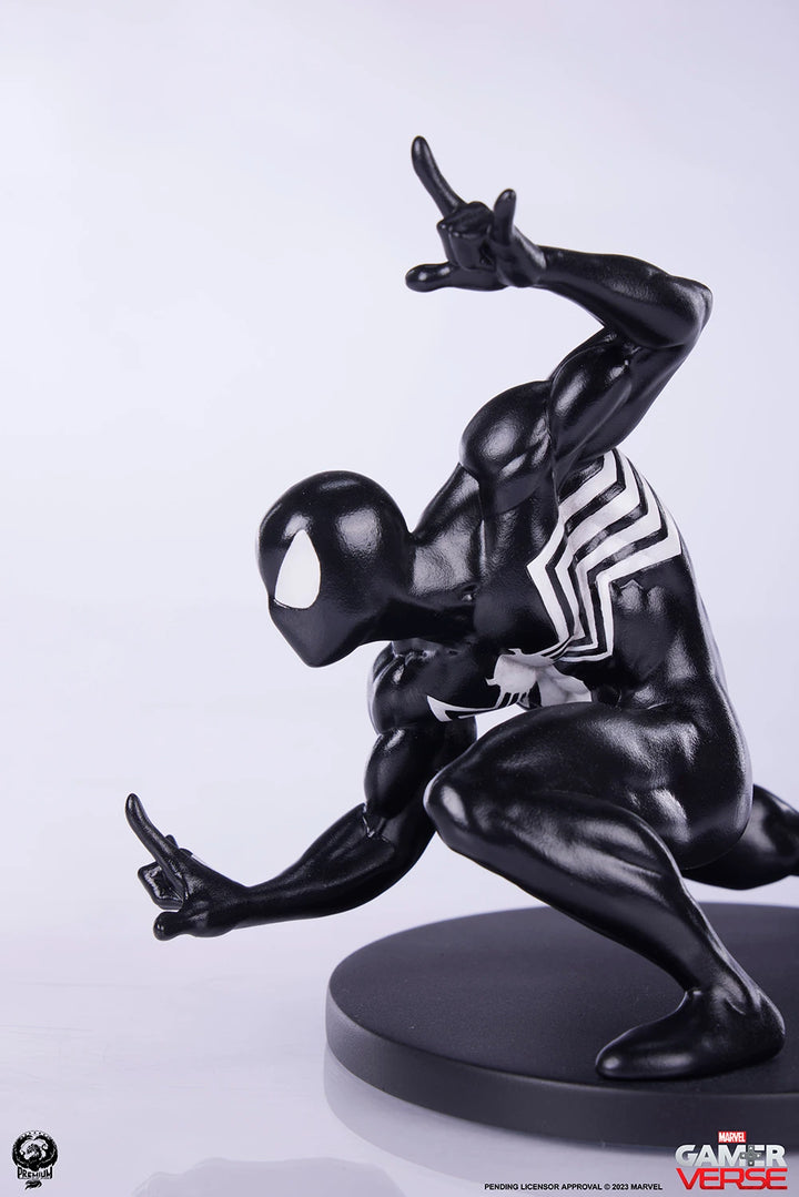 Spider-Man Marvel Gamerverse Classics Spider-Man (Black Suit Edition) 1/10 Scale Statue