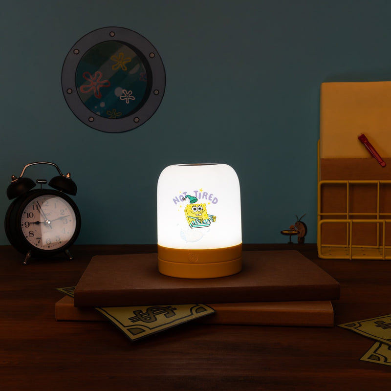 SpongeBob SquarePants Rechargeable LED Ambient Lamp close up detail