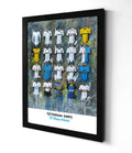 Spurs FC 2022 Shirts - A2 Signed Limited Edition Prints, alternate view