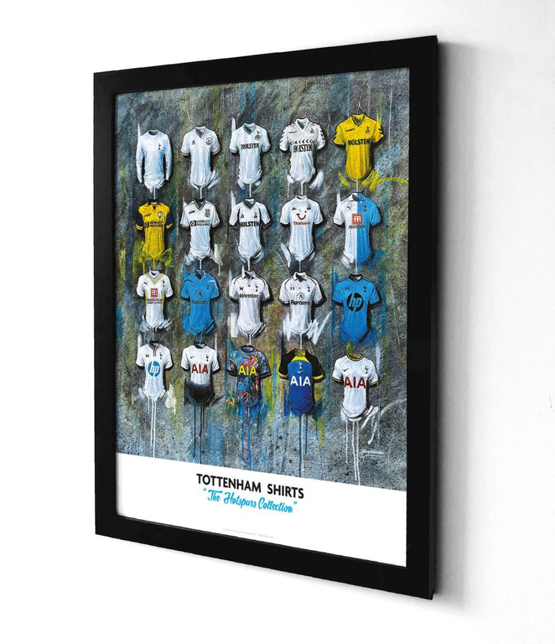 Spurs FC 2022 Shirts - A2 Signed Limited Edition Prints, alternate view