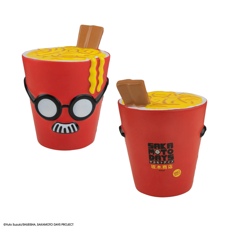 Sakamoto Days Ramen Noodles Squishy, side angle