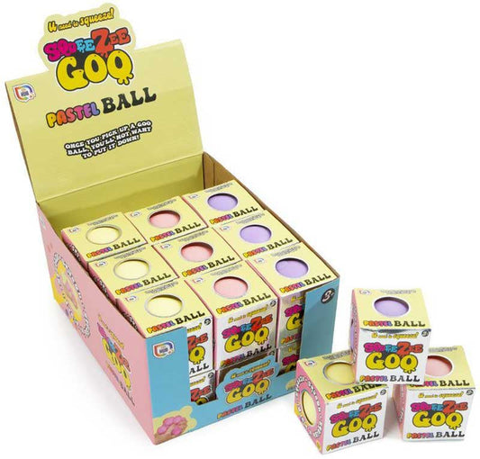 Squeezy Goo Pastel Sensory Balls (assorted)