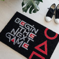 Squid Game Natural Coir Doormat 60 x 40 cm Non-Slip design detail