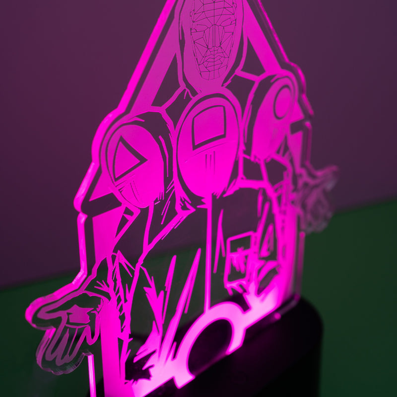 Squid Game LED Table Lamp design detail