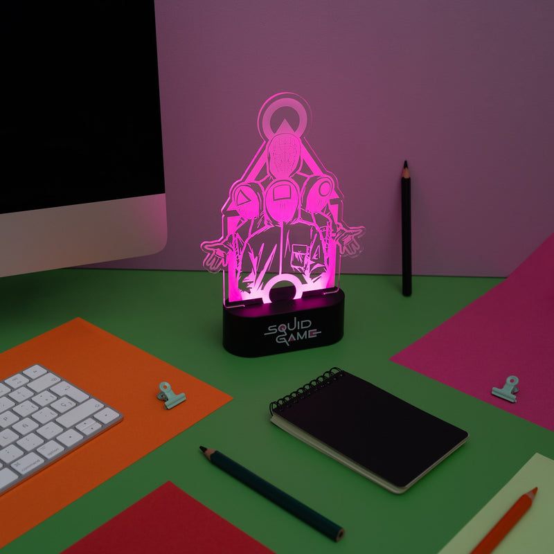 Squid Game LED Table Lamp packaging view